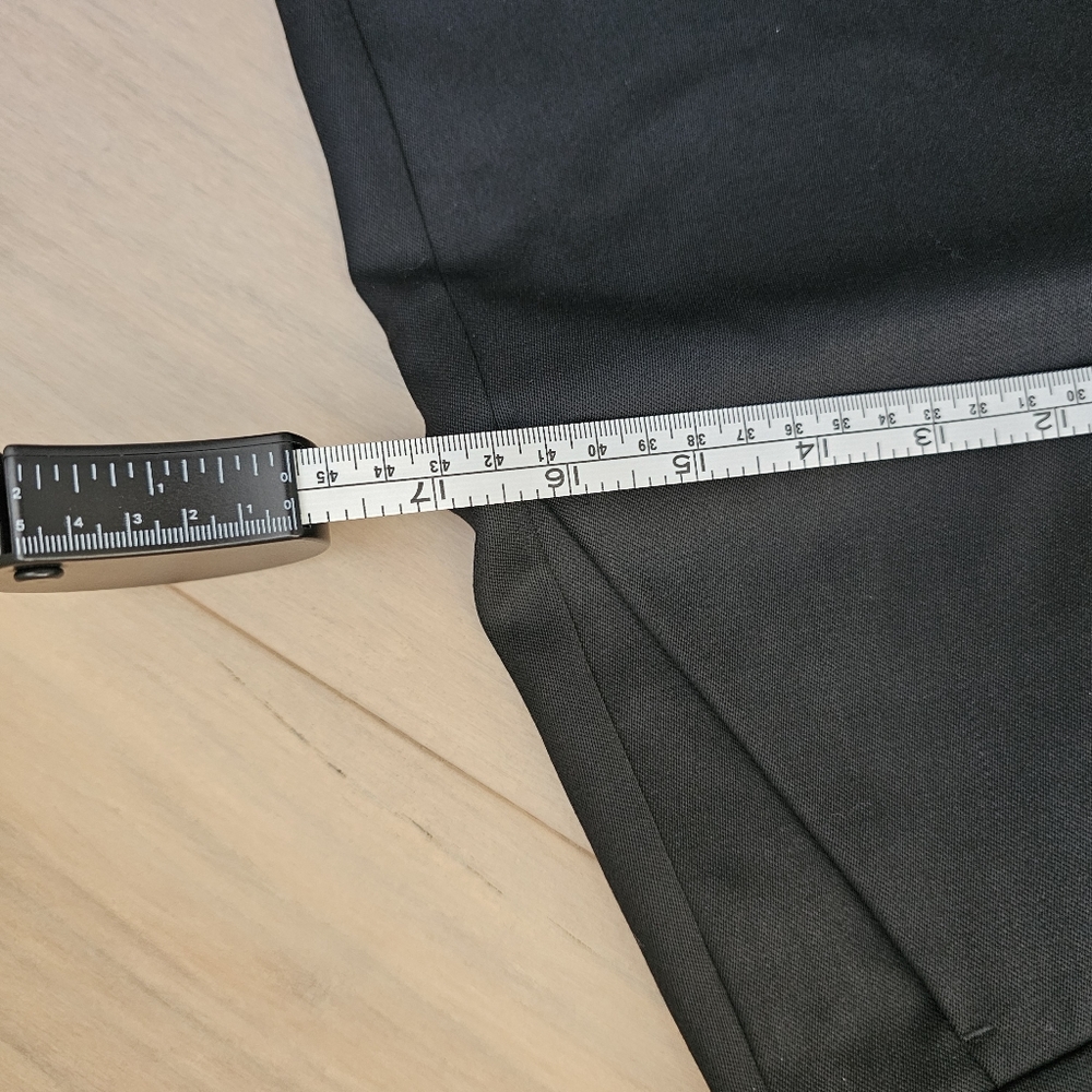 Black Mulberry wool wide legs pants - Picture 8 of 14